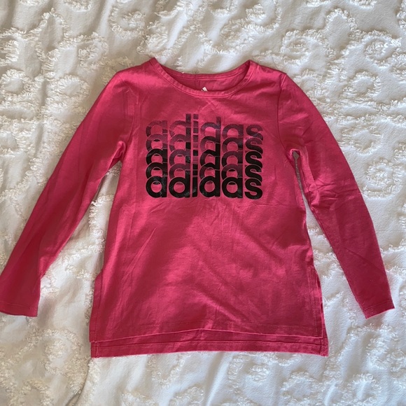 Adidas, pink long sleeve